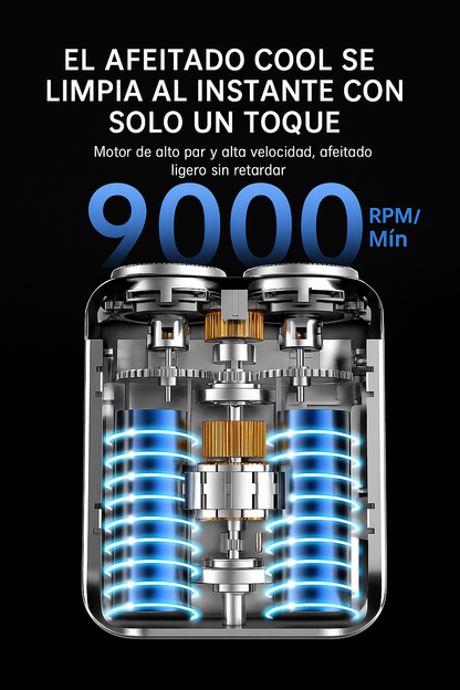 Afeitadora Inteligente Eléctrica Mini